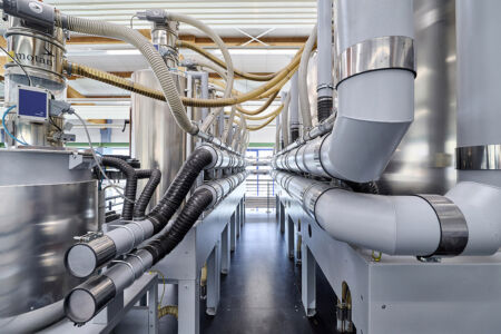 Kunststoffgranulat Trockenanlage